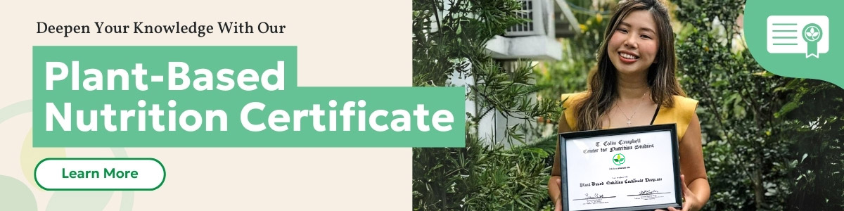 Plant-Based Nutrition Certificate