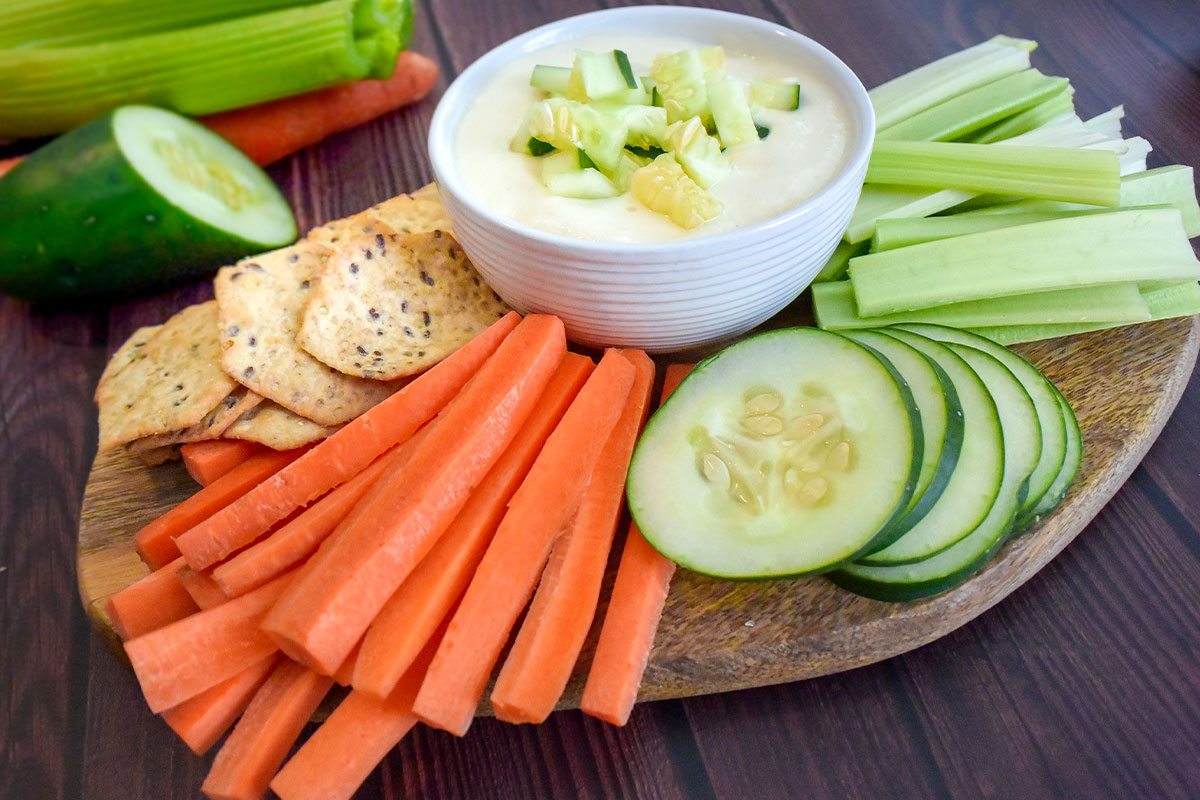 Creamy Cucumber Dip Center for Nutrition Studies