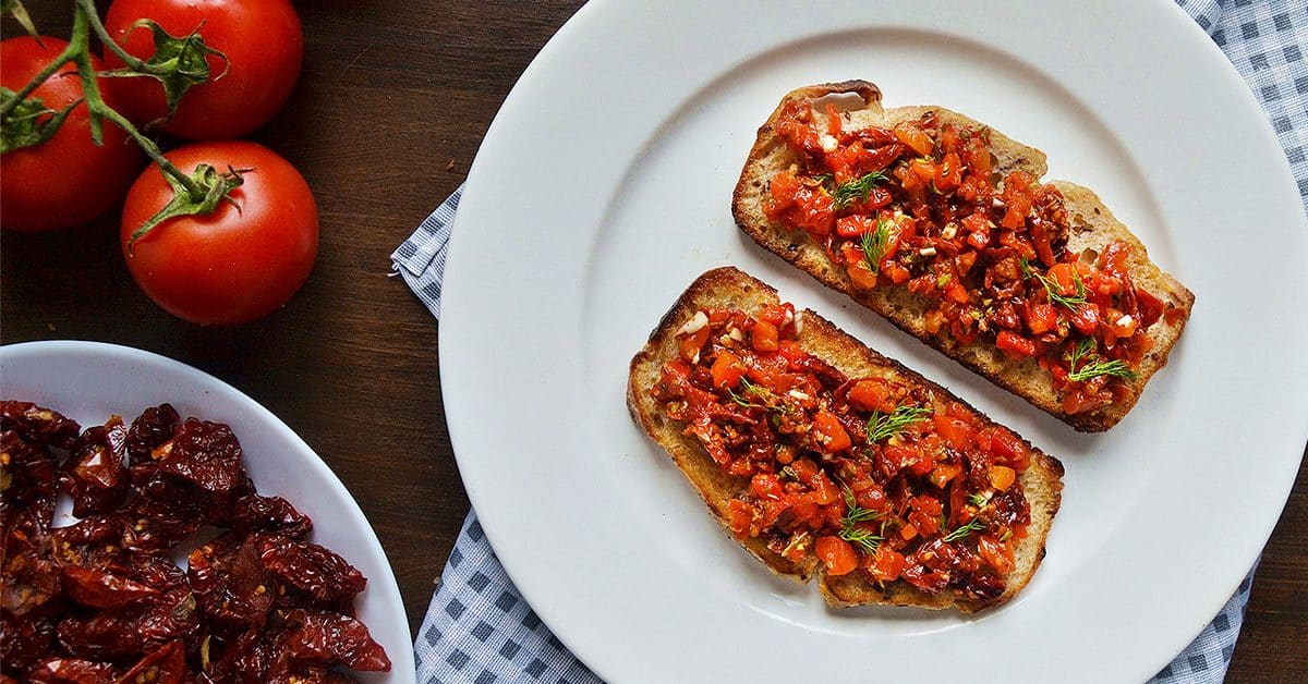 Sun-Dried Tomatoes and Roasted Pepper Spread