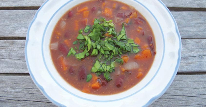Kidney Bean and Yam Soup Recipe