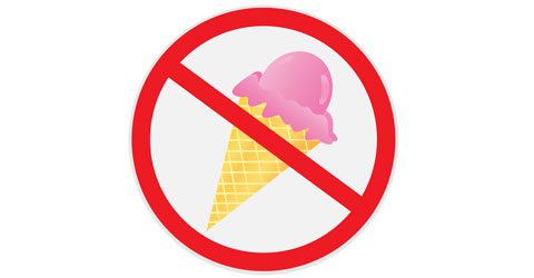 Do I really have to give up ice cream?