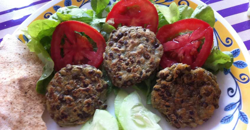 Lentil Potato Curry Patties