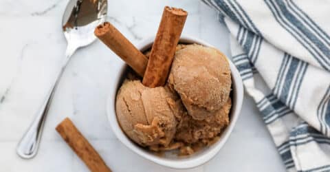 Cinnamon Spiced Ice Cream