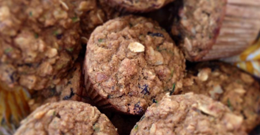 Zucchini Oat Muffins Recipe