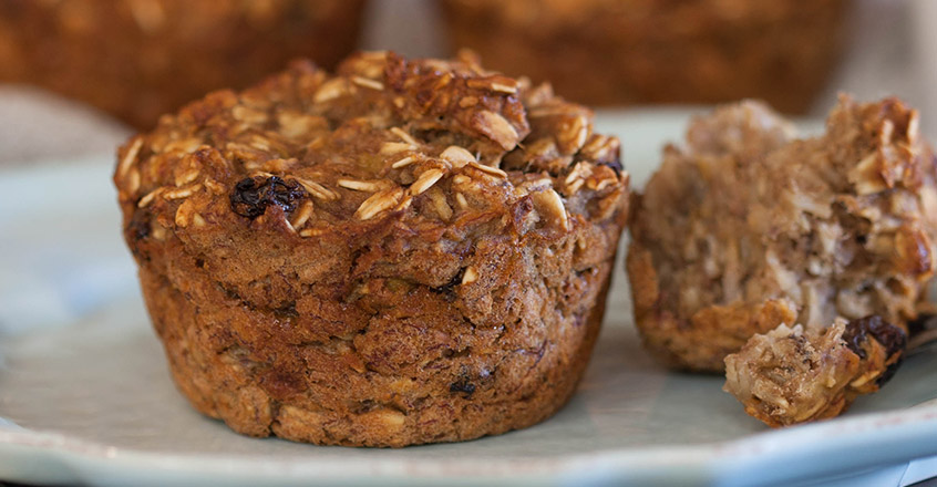 Oatmeal Breakfast Muffins Recipe