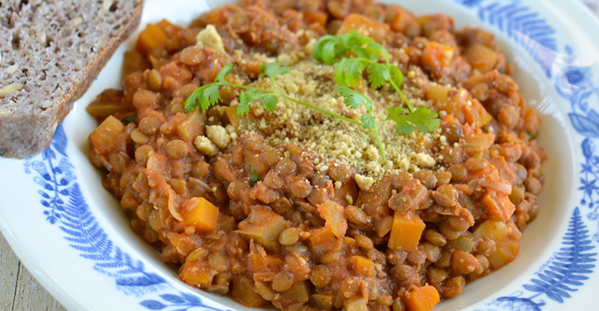 Lentil and Tomato Stew Recipe