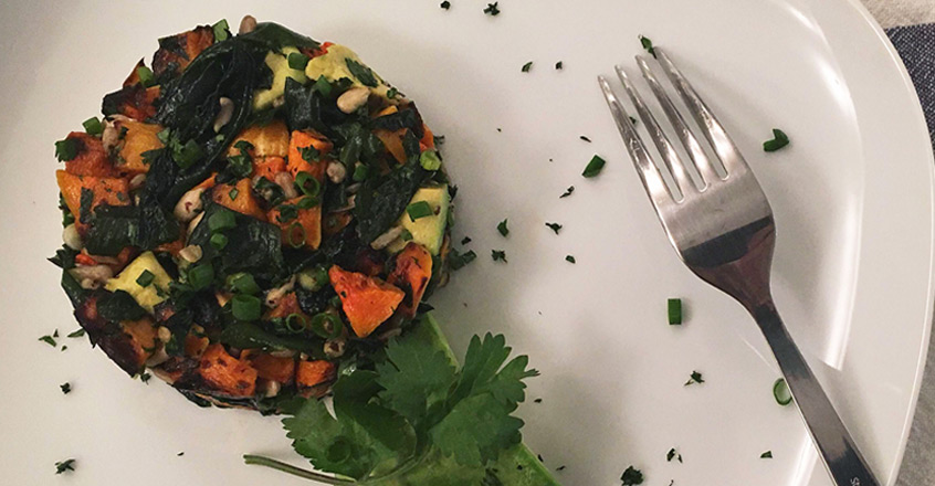 Roasted Butternut Squash and Sea Vegetable Salad Recipe