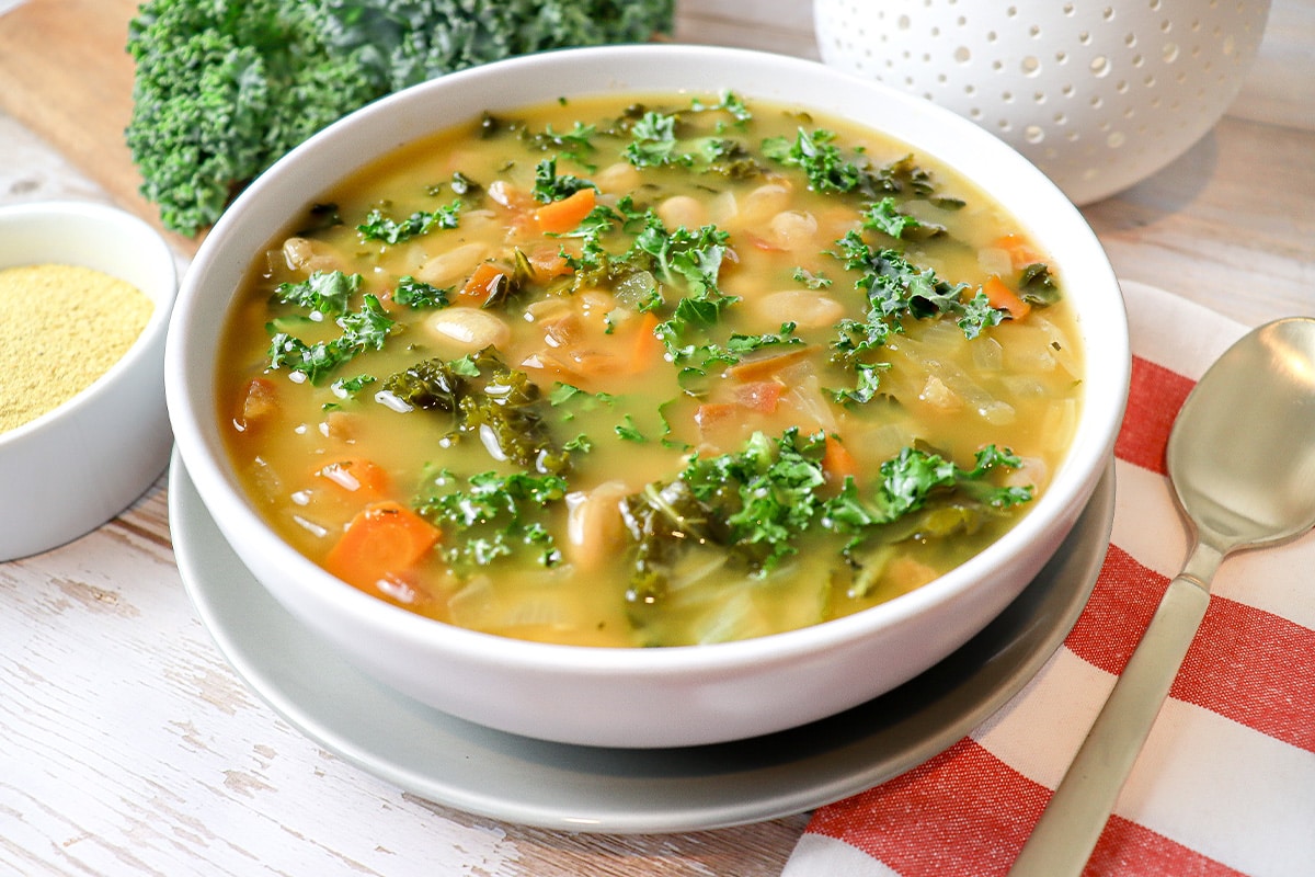 Cavolo Nero: Kale and White Bean Soup - Center for Nutrition Studies