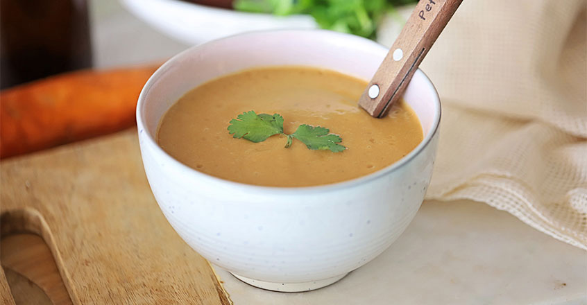 Sopa cremosa de papa