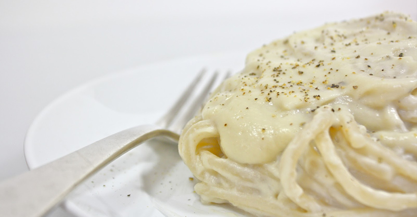 Pasta With Cauliflower Alfredo Sauce Recipe