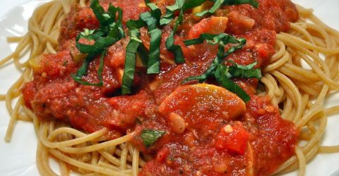Pomodoro Sauce With Summer Vegetables