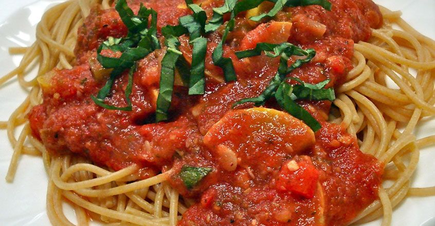 Pomodoro Sauce With Summer Vegetables Recipe