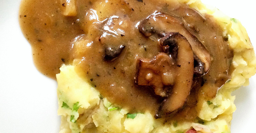 Port Wine Mushroom Gravy