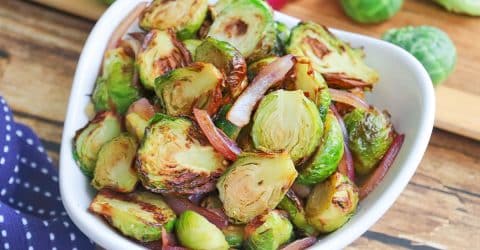 Caramelized Smoky Brussels Sprouts