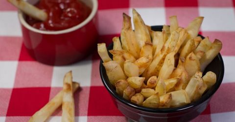 Baked Salt and Vinegar Fries Recipe