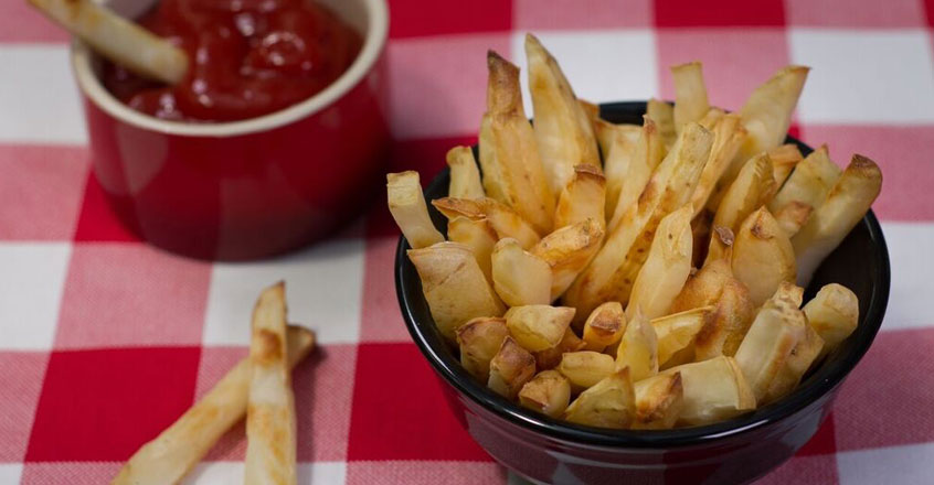 Baked Salt and Vinegar Fries Recipe