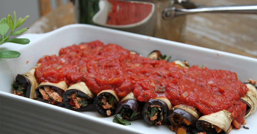 recipe Eggplant Rotolo