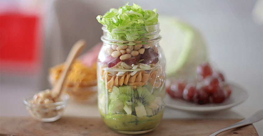 Layered Summer Salad recipe