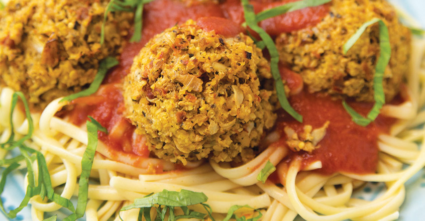 Spaghetti and Meatballs Plant-Based Recipe