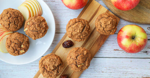 Applesauce Cinnamon Muffins