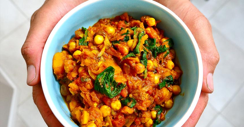 Sweet Squash and Garbanzo Curry Recipe