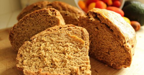Traditional Irish Brown Soda Bread – Vegan Style