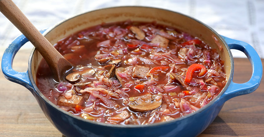 Hot & Sour Cabbage Soup