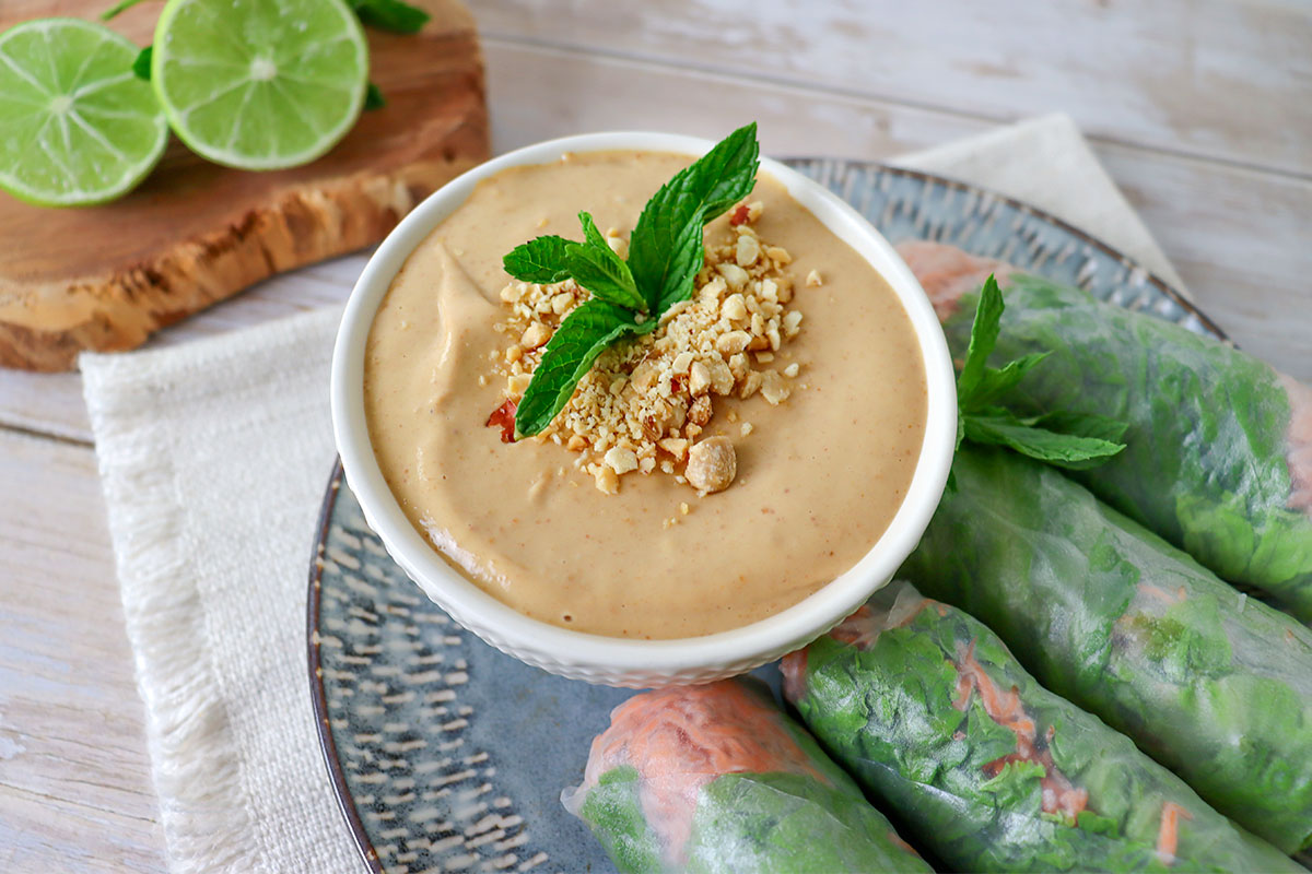 Creamy Thai Peanut Sauce Center for Nutrition Studies