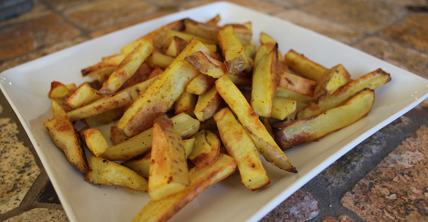 No Oil Baked Fries Center For Nutrition Studies