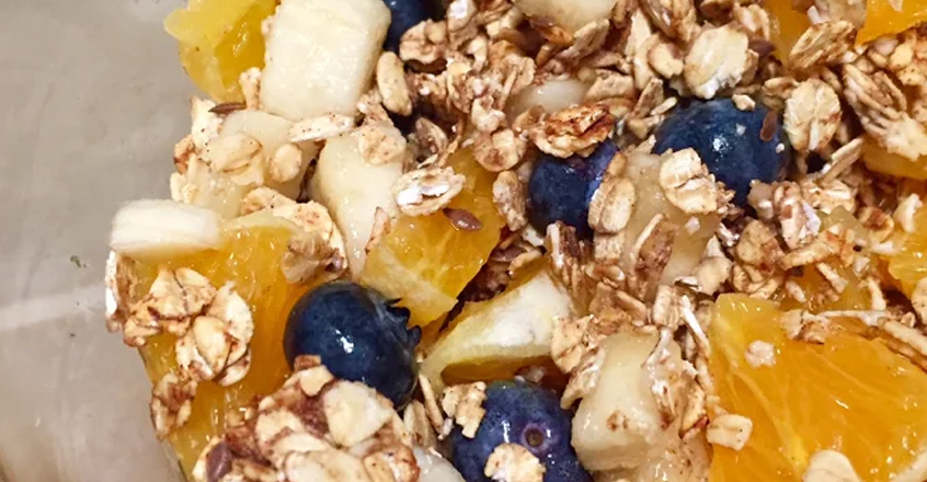 3 Ingredient Late-Night Granola