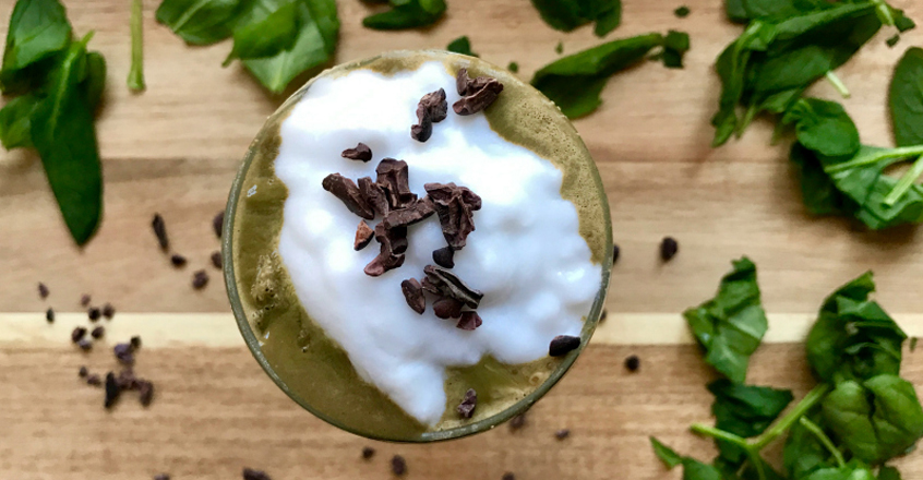 Mocha Mint Vegan Shamrock Shake