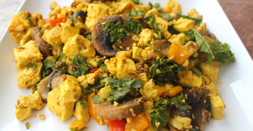 Tex Mex Tofu Scramble