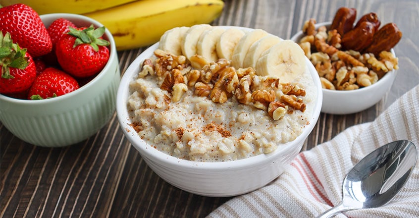 Avena estilo pan de banano