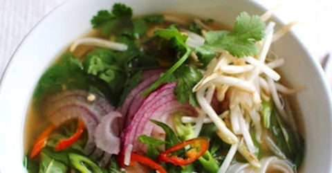 Pho vegano – Sopa vietnamita de fideos
