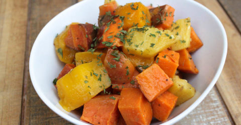 Quick & Easy Tropical Sweet Potatoes - Center for Nutrition Studies