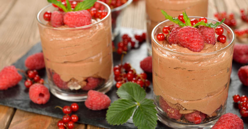 4 Ingredient Chocolate Mousse