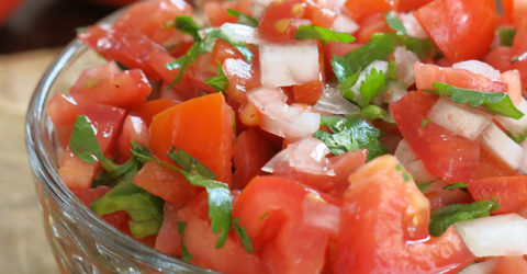 Salsa mexicana pico de gallo