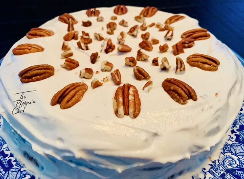 Carrot Cake With Silken Buttercream Frosting