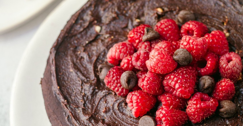 Unbelievably Plant-Based Double Chocolate Cake