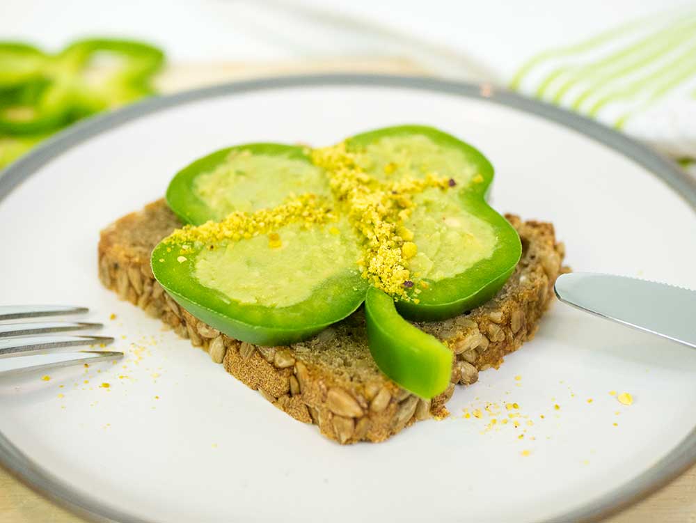 Shamrock Avocado Toast