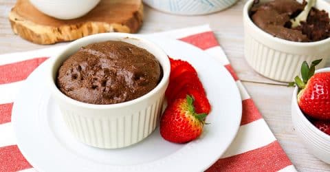 Chocolate Molten Lava Soufflé