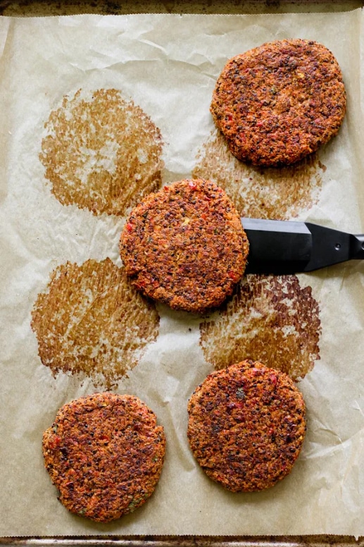 Crispy Garden Quinoa Burgers - Center for Nutrition Studies