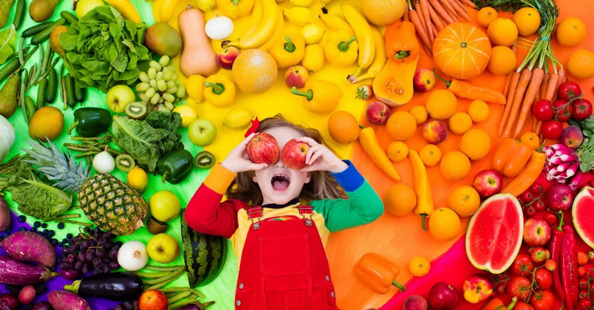 Alimentación óptima para niños saludables