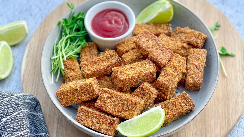 Nuggets crujientes de tofu-1