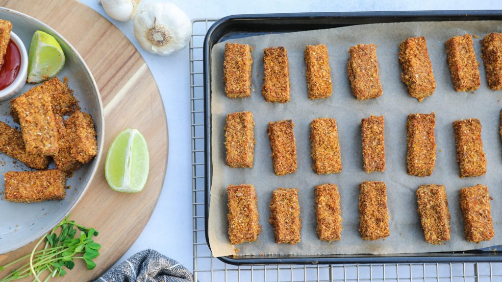 Nuggets crujientes de tofu-3