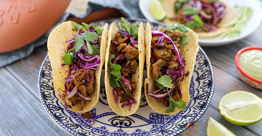 Mushroom “Carnitas” - Center for Nutrition Studies