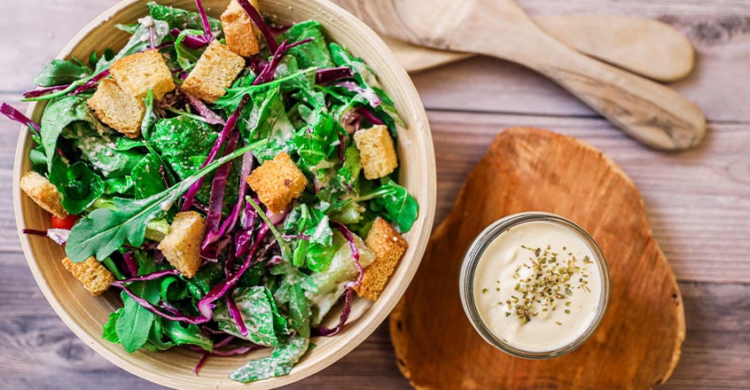 Vegan Caesar Salad