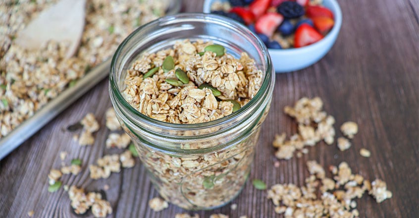 Guilt-Free Chocolate Granola - Center for Nutrition Studies