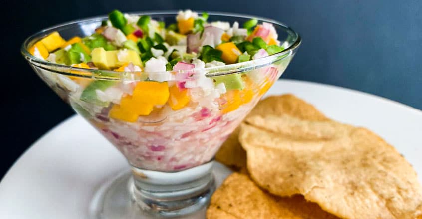 Ceviche de coliflor - Centro de Estudios en Nutrición