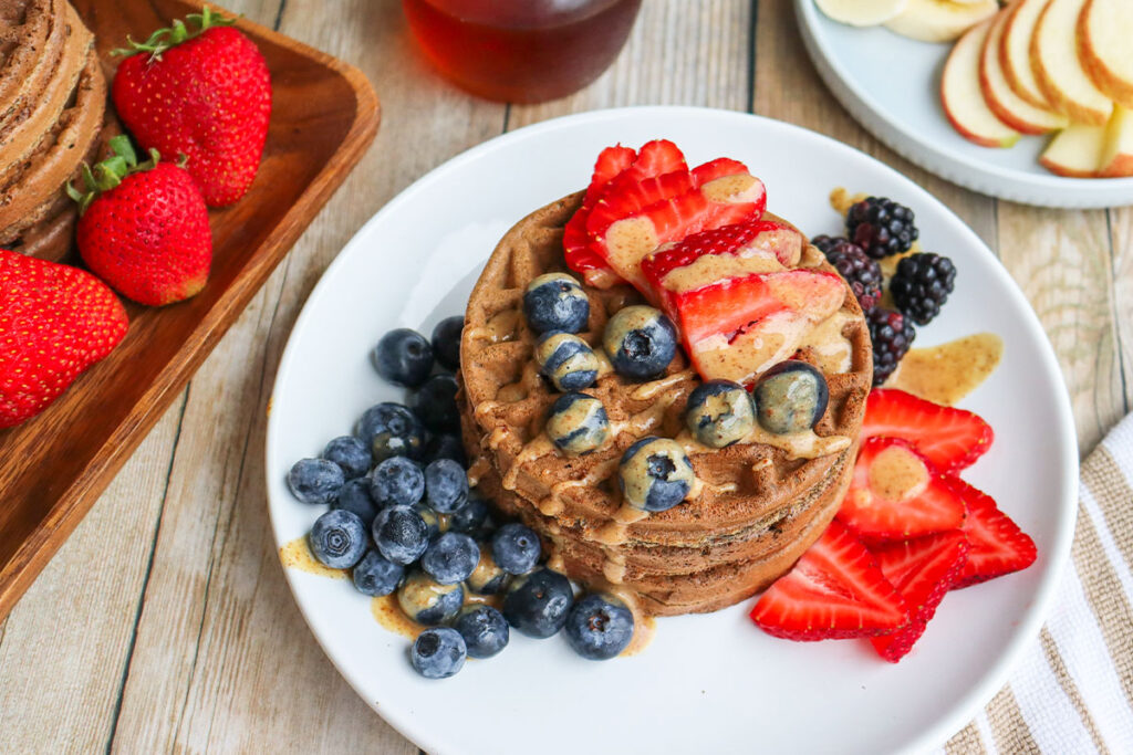 Buckwheat Waffle Bowls - Anne Travel Foodie